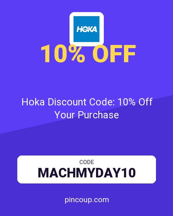 Hoka One coupon: Hoka Discount Code: 10% Off Your Purchase