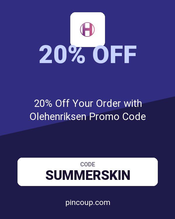 20% Off Your Order with Olehenriksen Promo Code