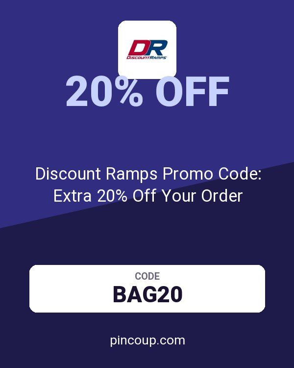 Discount Ramps Promo Code: Extra 20% Off Your Order