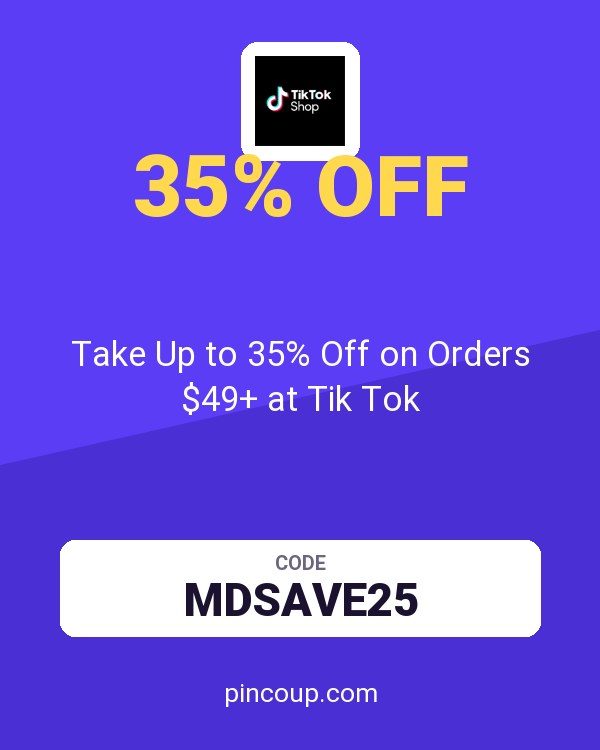 TikTok Shop IT coupon: Take Up to 35% Off on Orders $49+ at Tik Tok