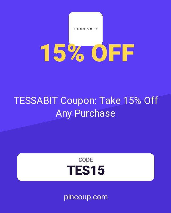 TESSABIT Coupon: Take 15% Off Any Purchase