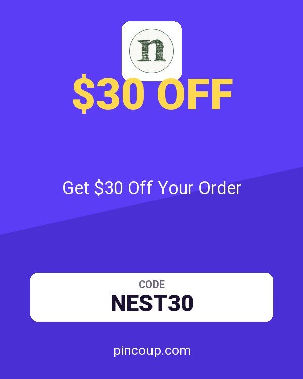 Nest Bedding coupon: Get $30 Off Your Order
