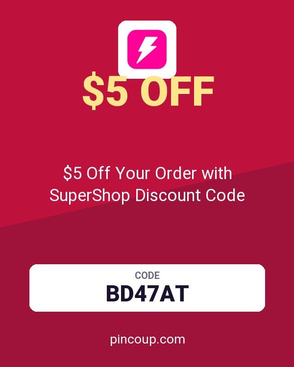 Super.com coupon: $5 Off Your Order with SuperShop Discount Code