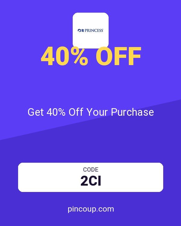 Princess Cruise Line AU coupon: Get 40% Off Your Purchase