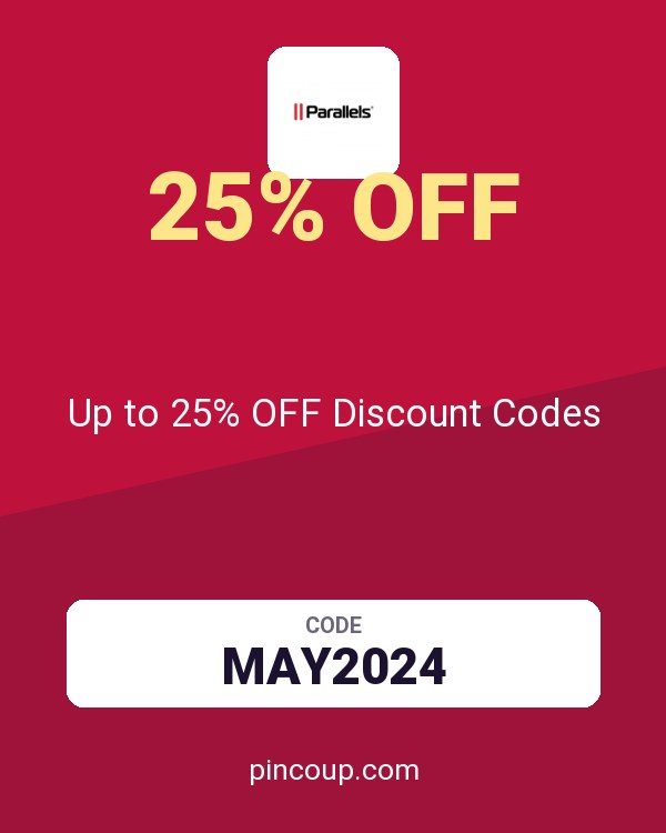 Parallels | Mac & Windows Virtualization coupon: Up to 25% OFF Discount Codes