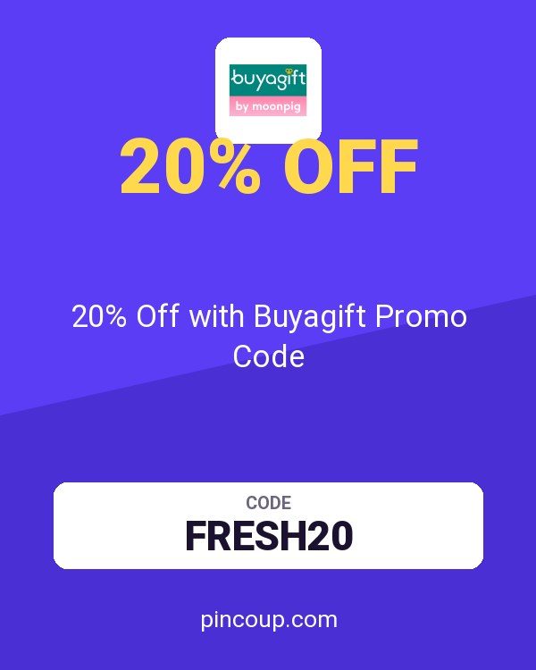 Buyagift.co.uk coupon: 20% Off with Buyagift Promo Code