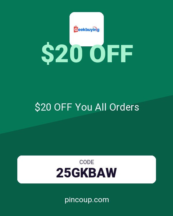GeekBuying coupon: $20 OFF You All Orders