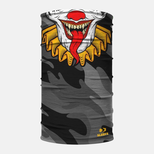 Evil Clown Smile Neck Gaiter at SLEEFS