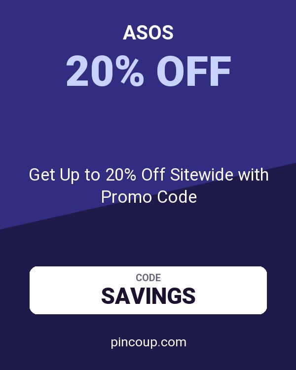 ASOS coupon: Get Up to 20% Off Sitewide with Promo Code