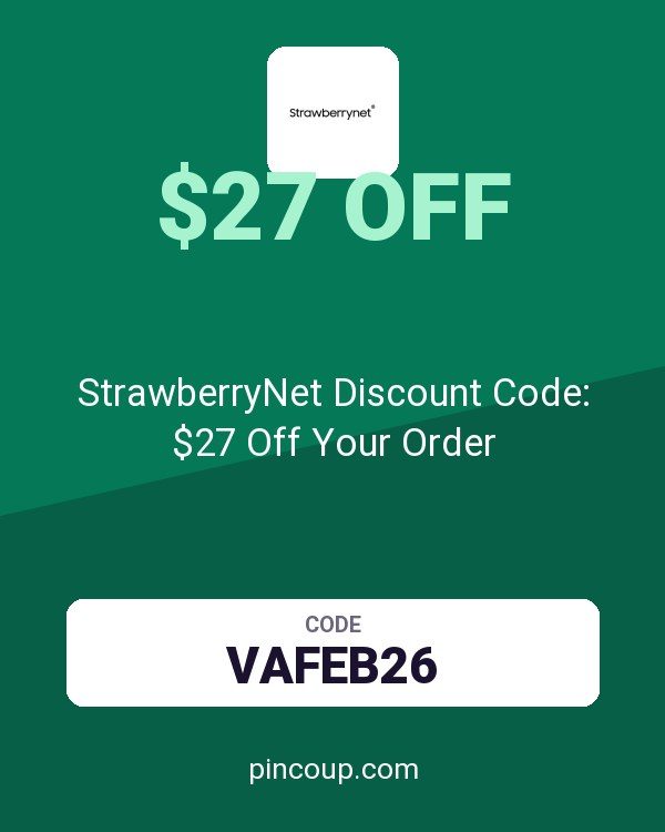 StrawberryNet Discount Code: $27 Off Your Order