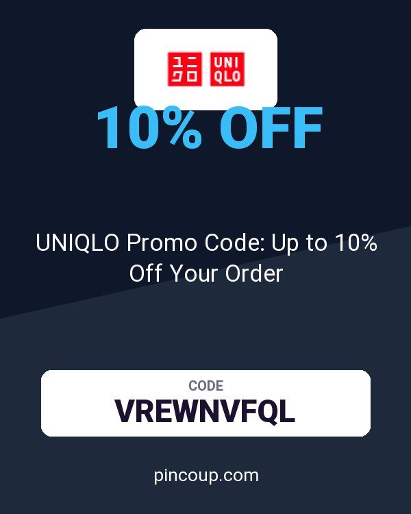 UNIQLO Promo Code: Up to 10% Off Your Order