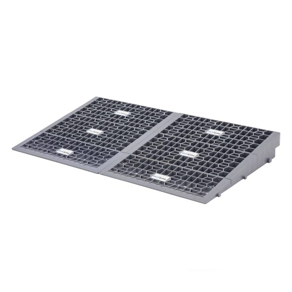 32" W Silver Spring Plastic Multi-Height Threshold Ramp at Discount Ramps
