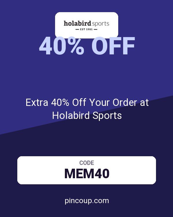 Extra 40% Off Your Order at Holabird Sports
