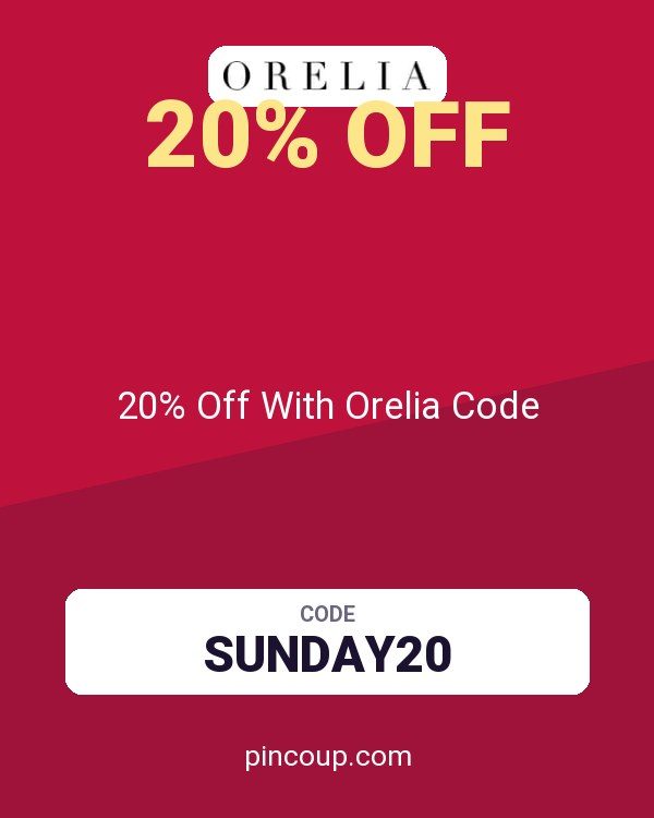 Orelia Jewellery coupon: 20% Off With Orelia Code