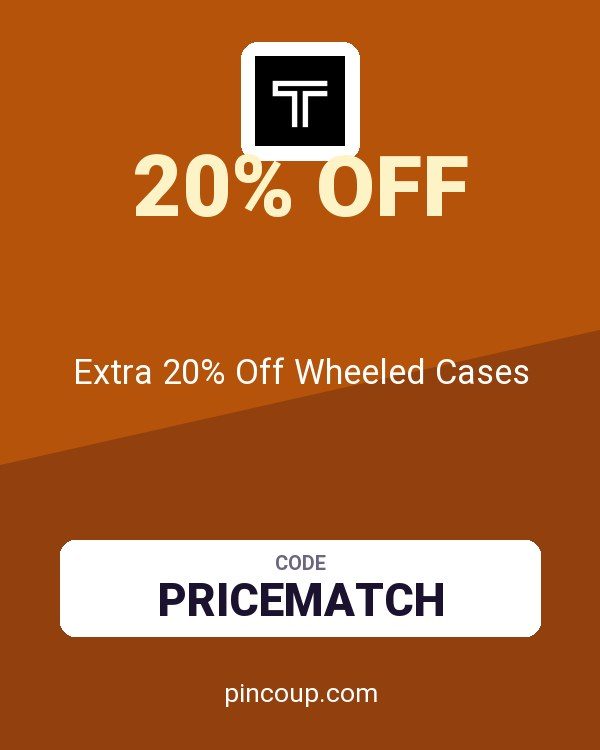 Tumi coupon: Extra 20% Off Wheeled Cases