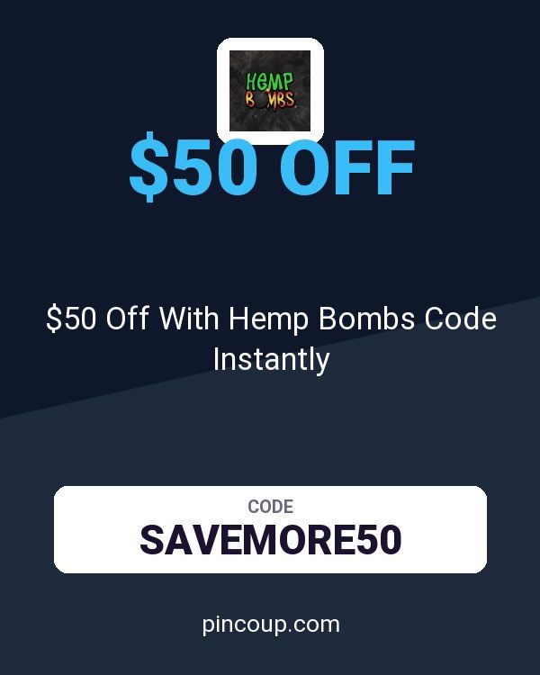 $50 Off With Hemp Bombs Code Instantly