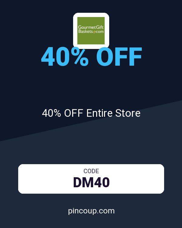 GourmetGiftBaskets.com coupon: 40% OFF Entire Store