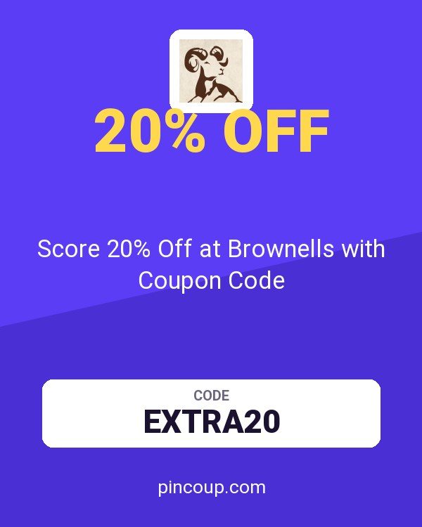 Score 20% Off at Brownells with Coupon Code