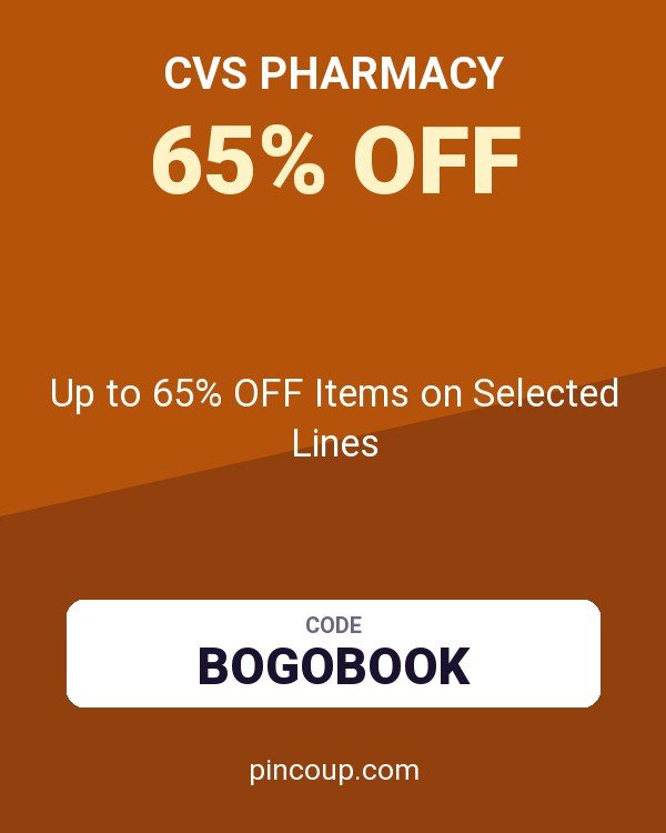 CVS Pharmacy coupon: Up to 65% OFF Items on Selected Lines