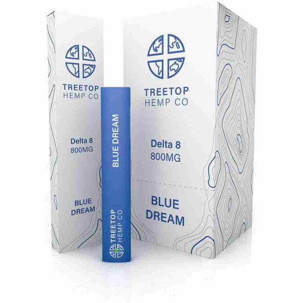 TreeTop Blue Dream 1g Delta 8 Disposable at D8 Super Store