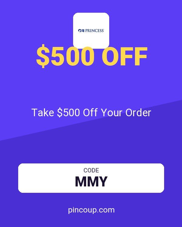 Princess Cruise Line AU coupon: Take $500 Off Your Order