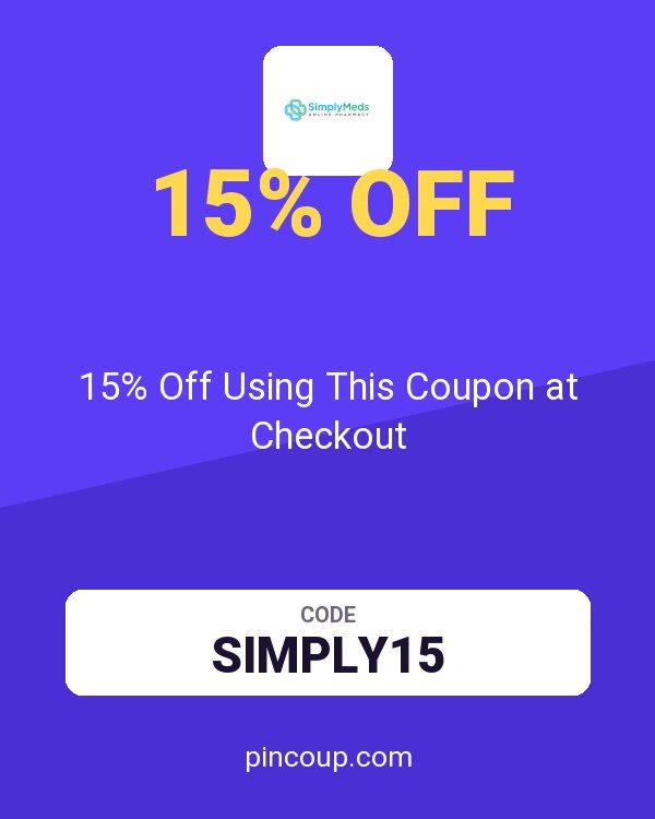 Simply Meds Online: 15% Off Using This Coupon at Checkout