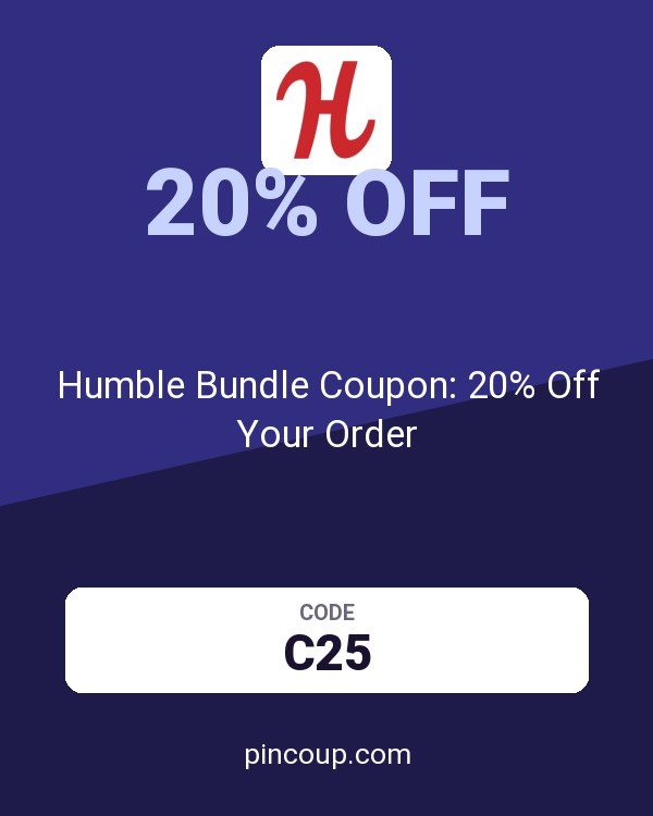 Humble Bundle Coupon: 20% Off Your Order