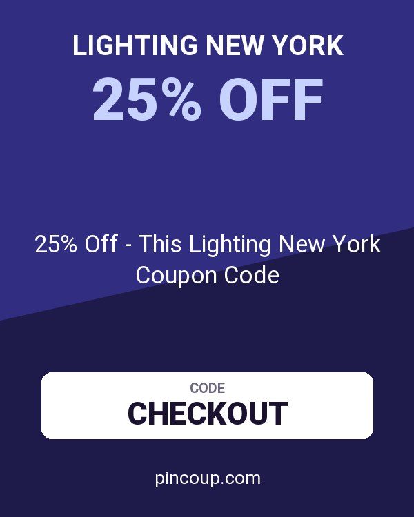 25% Off - This Lighting New York Coupon Code