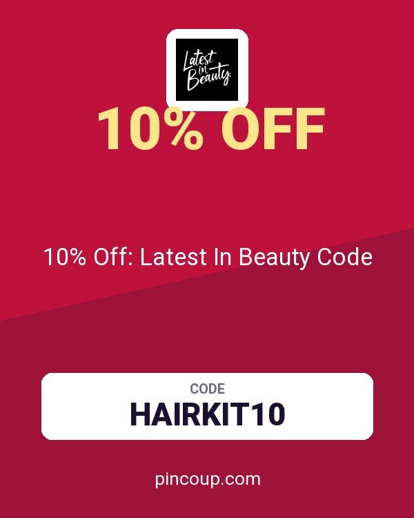 10% Off: Latest In Beauty Code