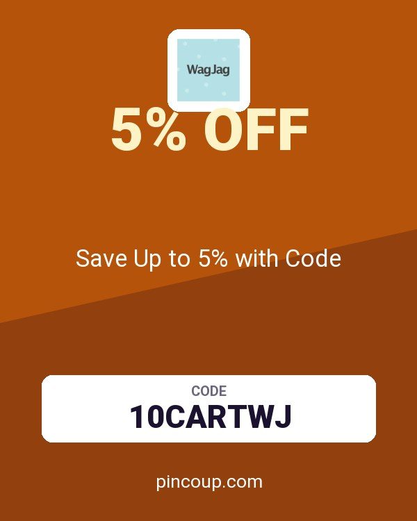 WagJag coupon: Save Up to 5% with Code