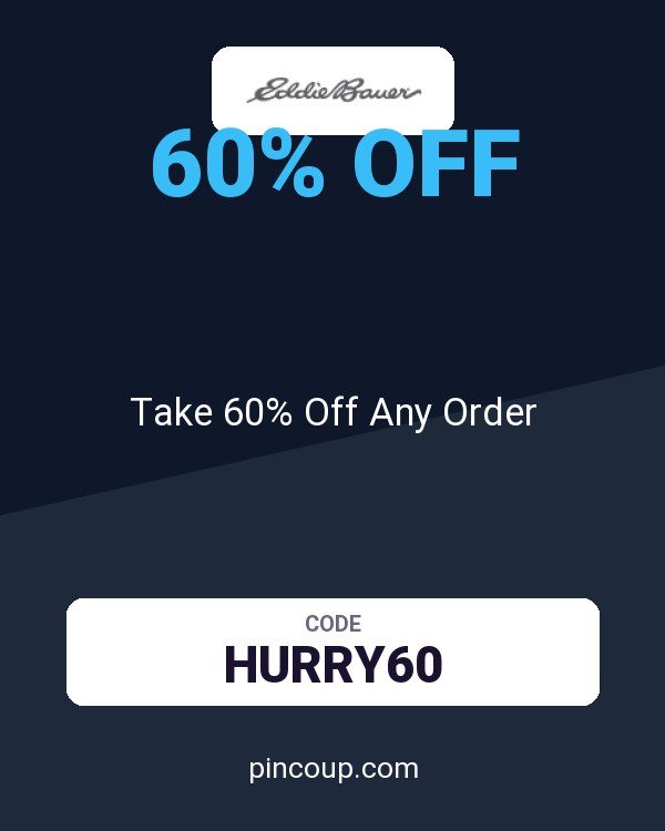 Eddie Bauer coupon: Take 60% Off Any Order