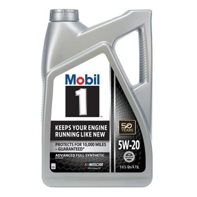 Mobil 1 Motor Oil 5w20 Full Synthetic 5 Qt Us at NAPA (Auto)