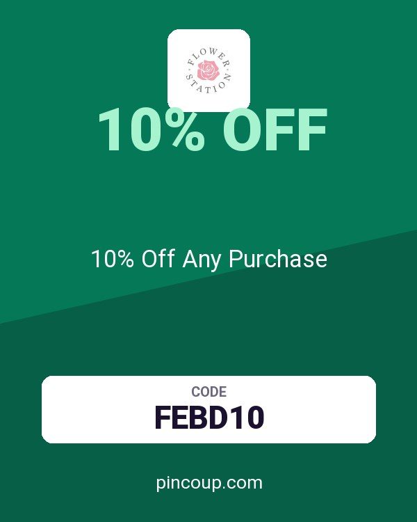 Flower Station Ltd coupon: 10% Off Any Purchase