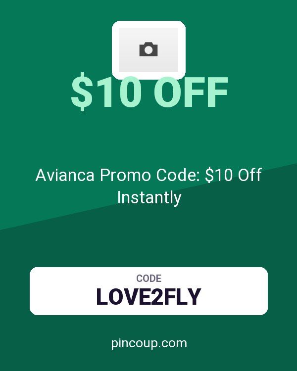 Avianca Promo Code: $10 Off Instantly