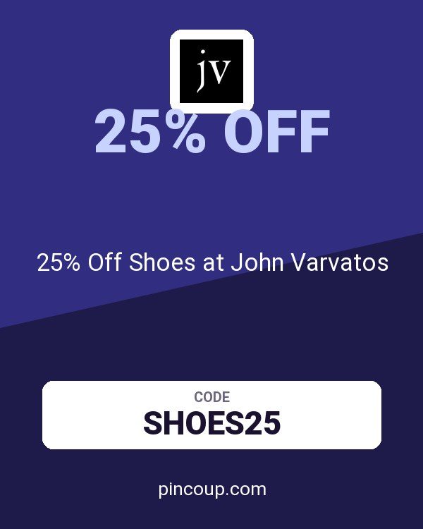 25% Off Shoes at John Varvatos
