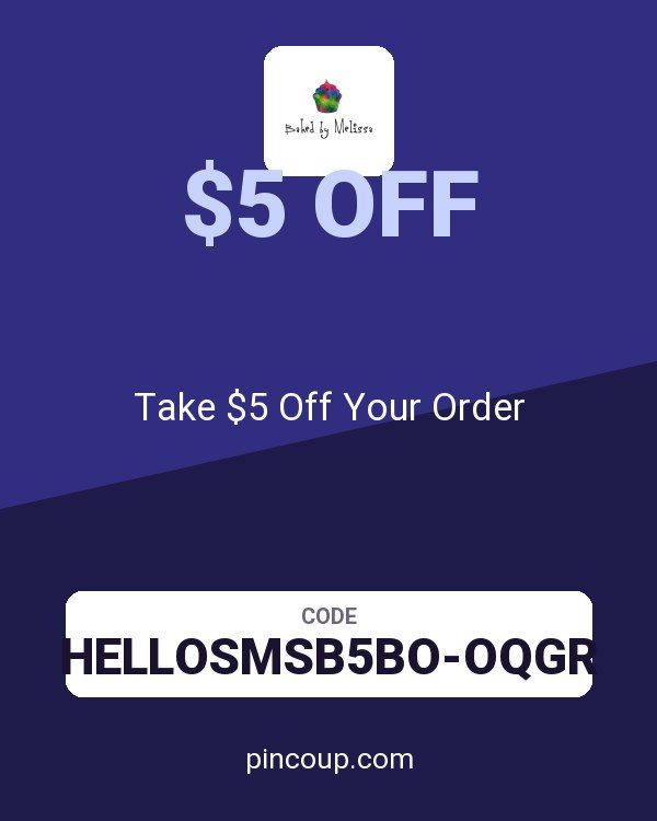 Baked by Melissa coupon: Take $5 Off Your Order