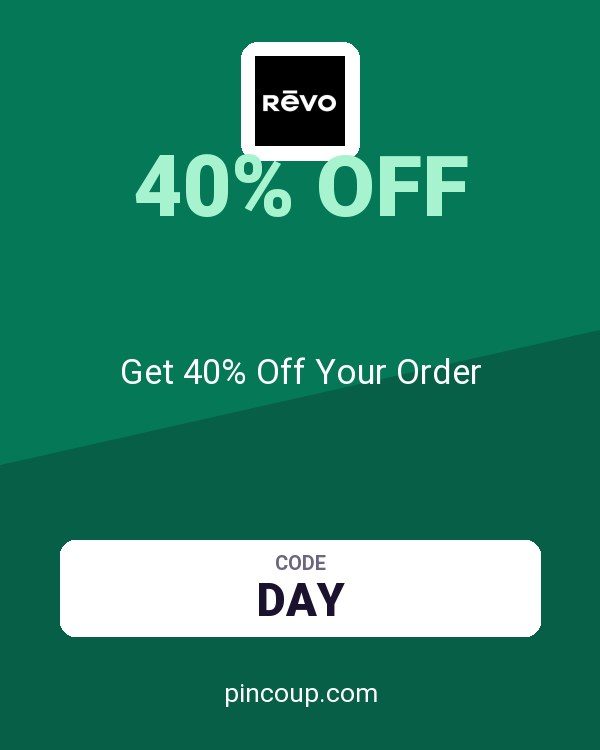 Revo coupon: Get 40% Off Your Order