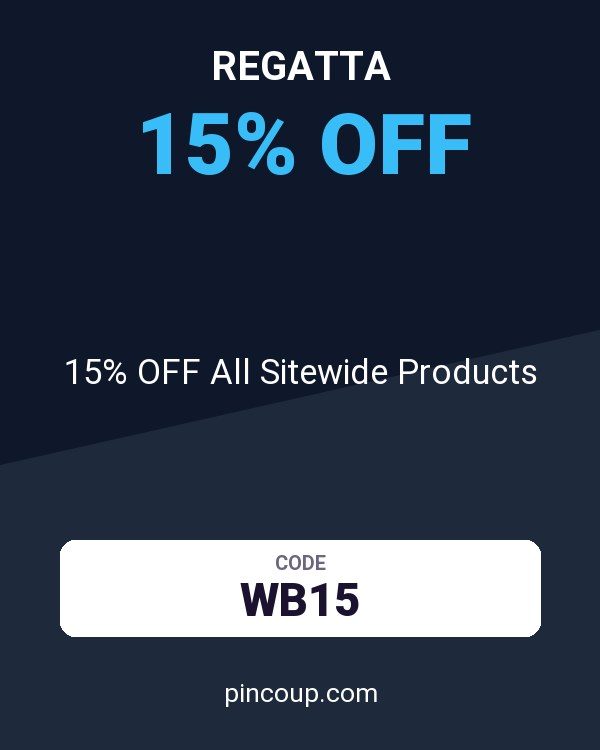 Regatta coupon: 15% OFF All Sitewide Products