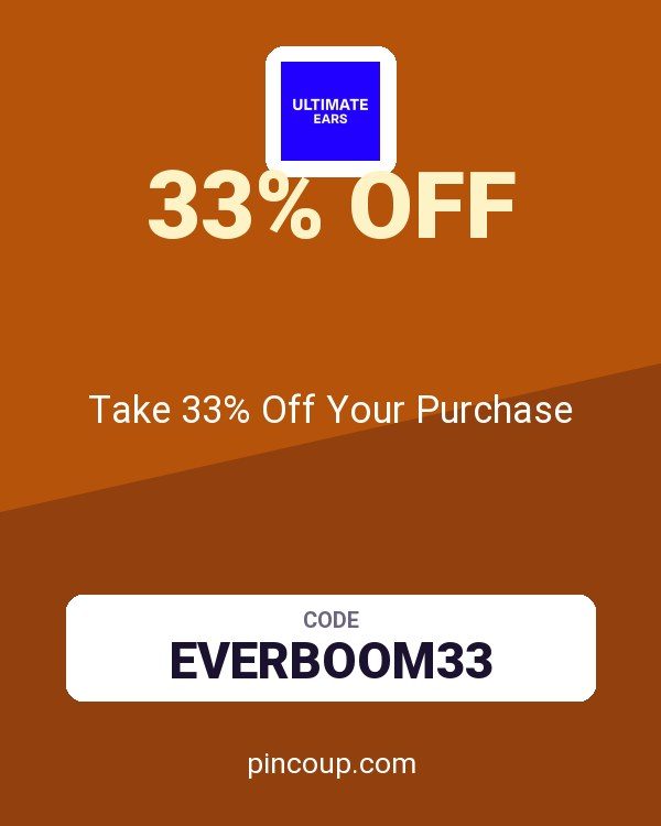 Ultimate Ears - US & coupon: Take 33% Off Your Purchase