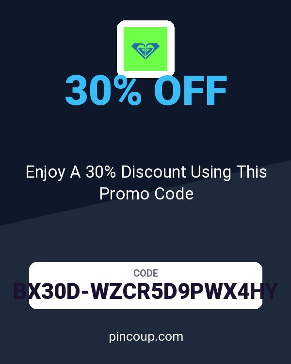 Roxy coupon: Enjoy A 30% Discount Using This Promo Code
