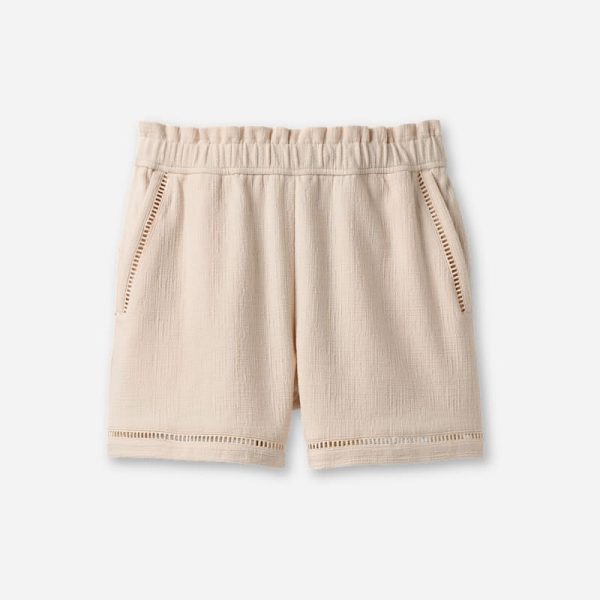 UGG® Women's Frynn Short Bottoms Sandal in Cream, Size XL