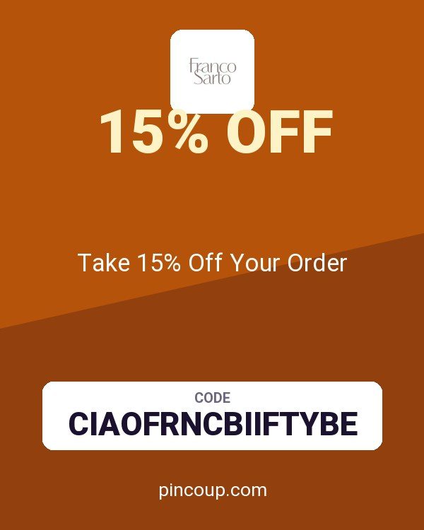 Franco Sarto coupon: Take 15% Off Your Order