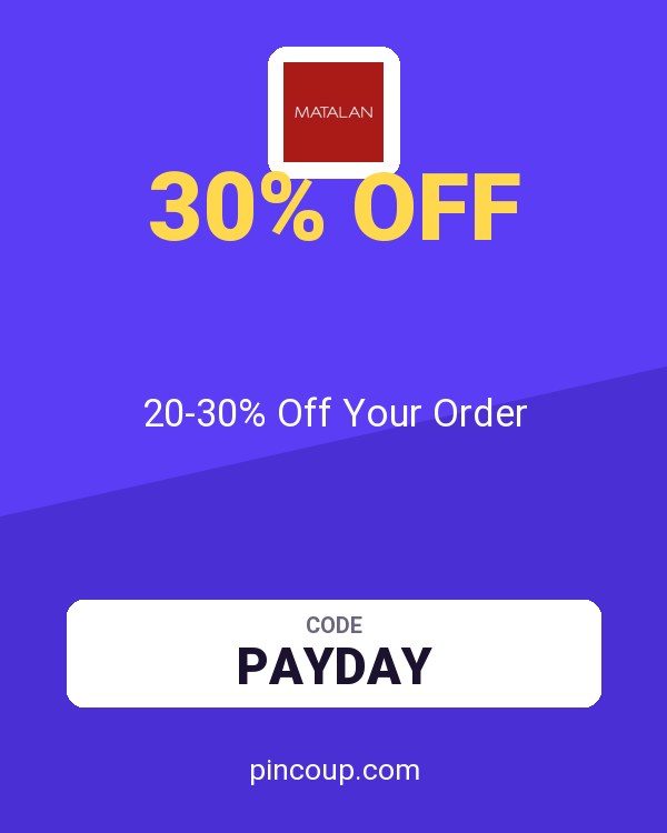 Matalan coupon: 20-30% Off Your Order