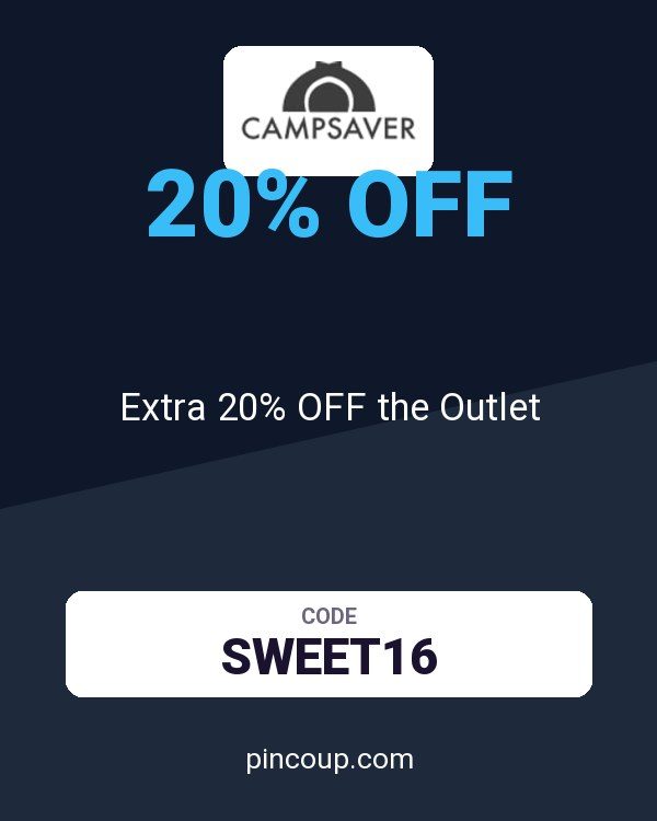 CampSaver.com coupon: Extra 20% OFF the Outlet