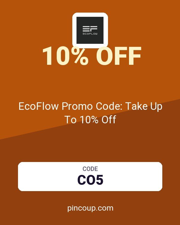 EcoFlow Promo Code: Take Up To 10% Off