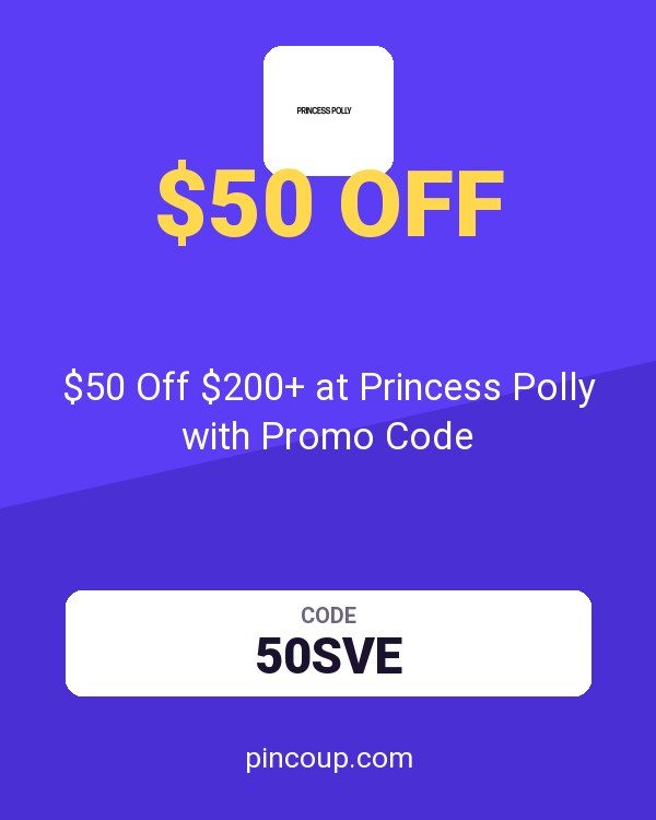 $50 Off $200+ at Princess Polly with Promo Code