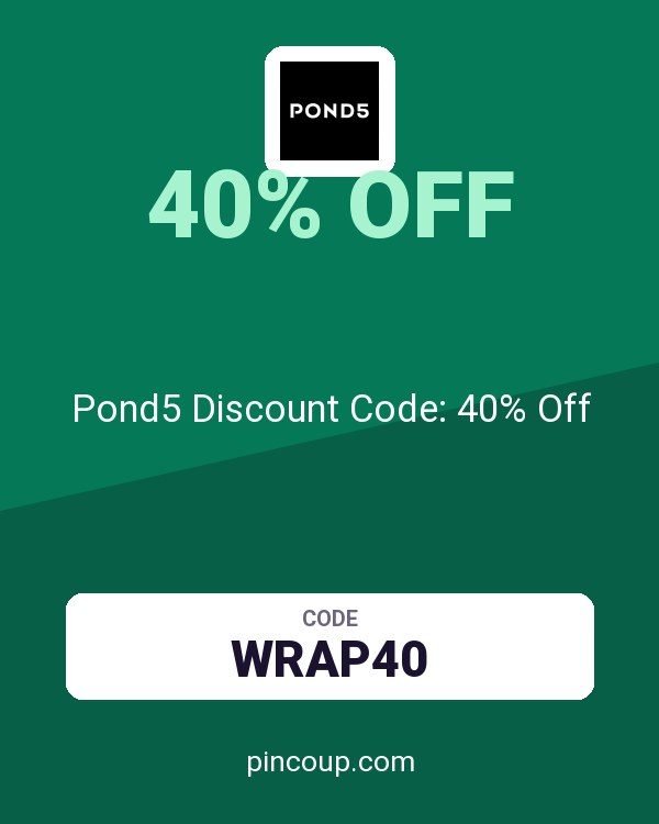 Pond5 Discount Code: 40% Off