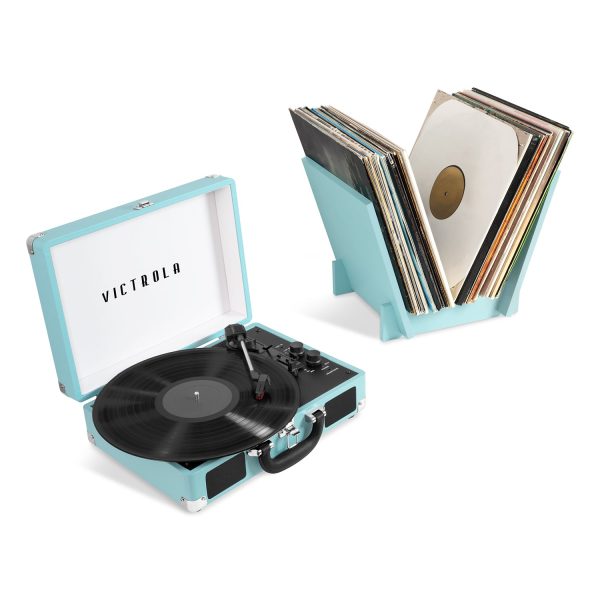 Journey+ Bundle Suitcase Record Player at Victrola