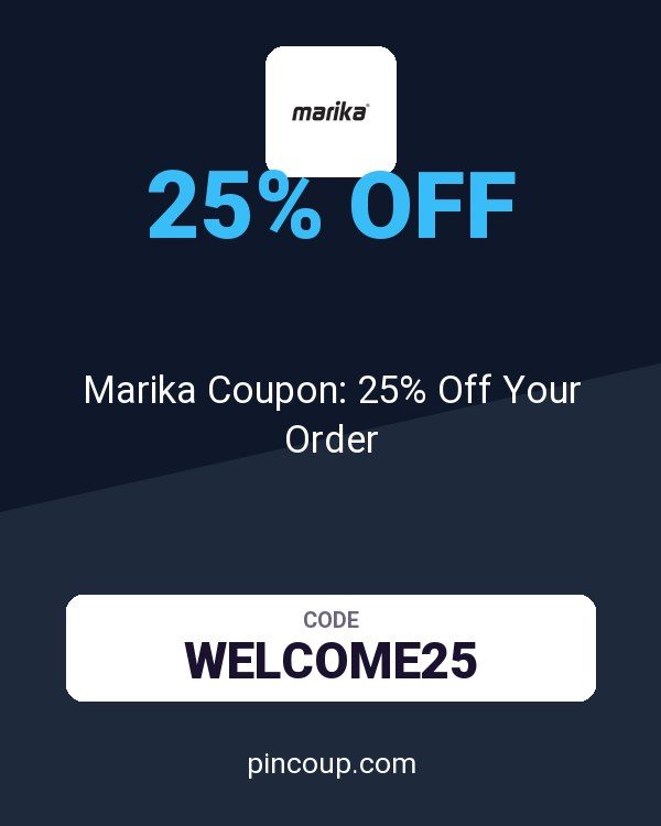 Marika Coupon: 25% Off Your Order