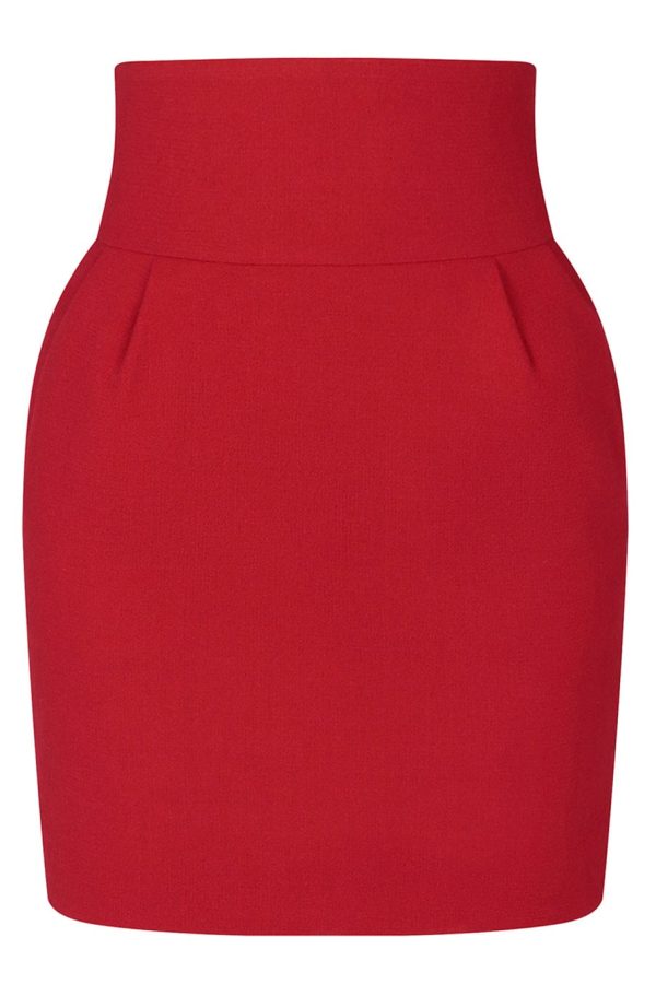 Wool Mini Skirt at Marissa Collections
